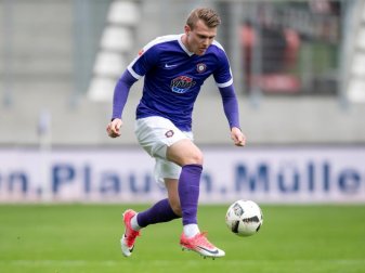 Steve Breitkreuz kommt aus Aue nach Braunschweig. Foto: Thomas Eisenhuth Steve Breitkreuz kommt aus Aue nach Braunschweig. Foto: Thomas Eisenhuth