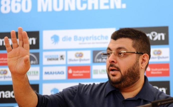 Investor Hasan Ismaik zahlt nicht mehr für den TSV 1860 München. Foto: Andreas Gebert