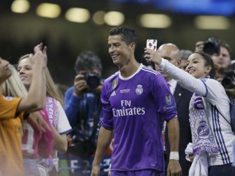 Reals Superstar Cristiano Ronaldo gewann zum vierten Mal die Champions League. Foto: Tim Ireland Reals Superstar Cristiano Ronaldo gewann zum vierten Mal die Champions League. Foto: Tim Ireland