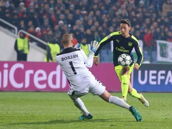 Özils Treffer gegen Ludogorez Razgrad Özils Treffer gegen Ludogorez Razgrad