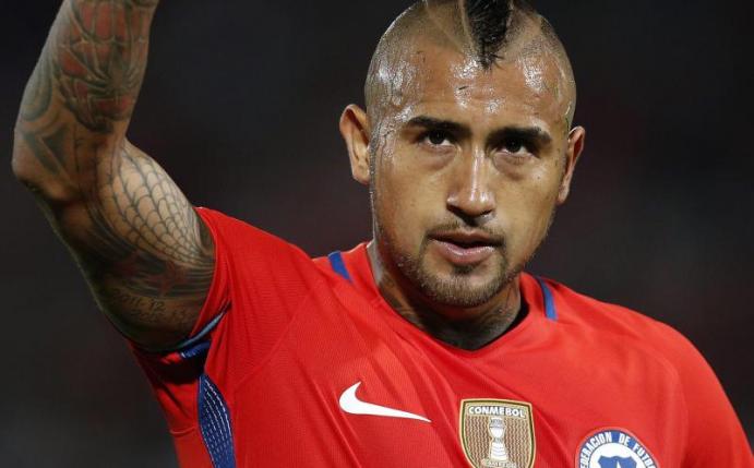 Arturo Vidal trifft mit Chile beim Confed Cup am 22. Juni auf Deutschland. Foto: Mario Ruiz