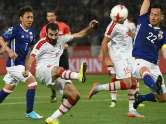 Japan kommt nicht über ein 1:1 gegen Syrien hinaus Japan kommt nicht über ein 1:1 gegen Syrien hinaus
