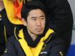 Shinji Kagawa hat sich an der Schulter verletzt. Foto: Frank Rumpenhorst