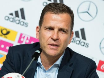 DFB-Teammanager Oliver Bierhoff widerspricht der russischen Kritik am deutschen Confed-Cup-Kader. Foto: Daniel Karmann DFB-Teammanager Oliver Bierhoff widerspricht der russischen Kritik am deutschen Confed-Cup-Kader. Foto: Daniel Karmann