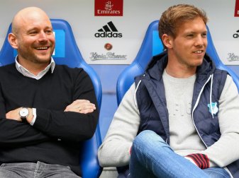 Erfolgsduo: Alexander Rosen (l.) und Julian Nagelsmann Erfolgsduo: Alexander Rosen (l.) und Julian Nagelsmann