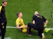 Marco Reus zog sich im DFB-Pokalfinale einen Teilriss des hinteren Kreuzbandes zu. Foto: Soeren Stache