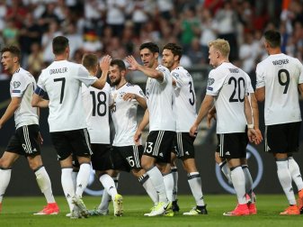 Deutsche Mannschaft mit Kantersieg gegen San Marino Deutsche Mannschaft mit Kantersieg gegen San Marino