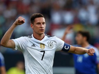 Julian Draxler führt die deutsche Nationalmannschaft beim Confed Cup an. Foto: Daniel Karmann
