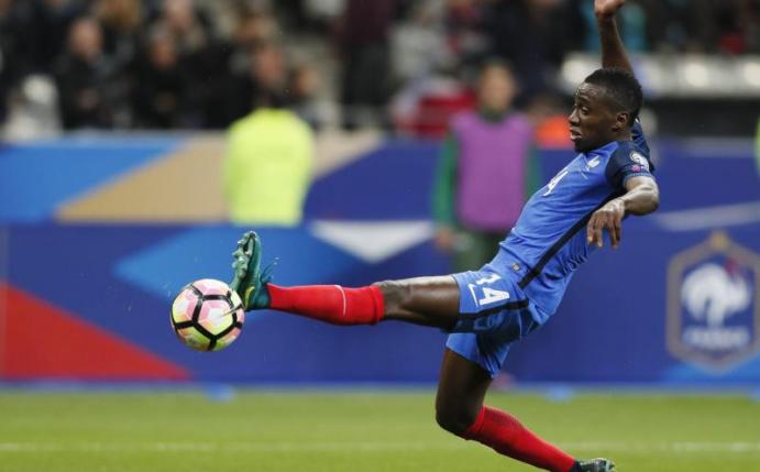Frankreichs Blaise Matuidi freut sich auf das Spiel gegen England. Foto: Ian Langsdon