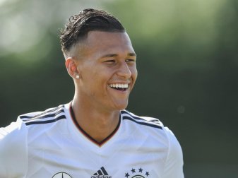 «Vorne den Korken ziehen»: Davie Selke will in Polen zeigen, was er kann. Foto: Andreas Gebert «Vorne den Korken ziehen»: Davie Selke will in Polen zeigen, was er kann. Foto: Andreas Gebert