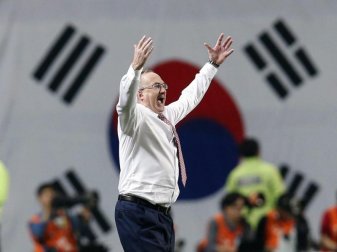 Uli Stielike ist nicht mehr Trainer der Nationalmannschaft Südkoreas. Foto: Jeon Heon-Kyun Uli Stielike ist nicht mehr Trainer der Nationalmannschaft Südkoreas. Foto: Jeon Heon-Kyun