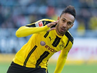 Pierre-Emerick Aubameyang steht noch beim BVB unter Vertag. Foto: Guido Kirchner