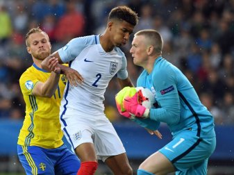 Torwart Jordan Pickford rettet England das torlose Remis Torwart Jordan Pickford rettet England das torlose Remis