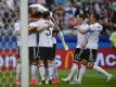 Die junge DFB-Auswahl feierte einen 3:2-Sieg gegen Australien. Foto: Martin Meissner