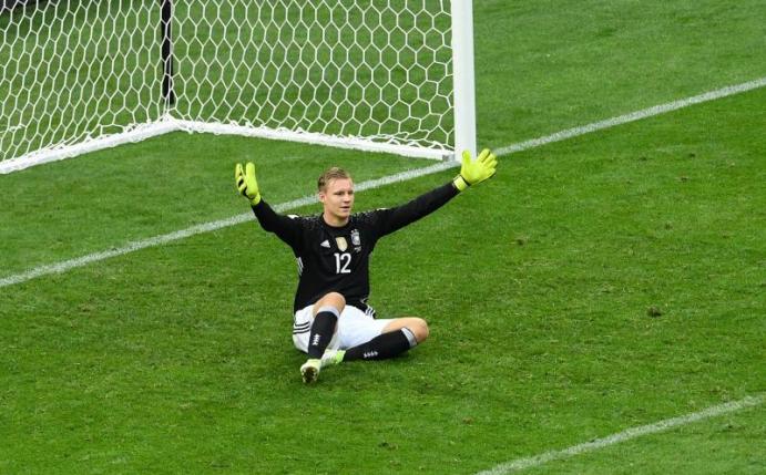 Torwart Bernd Leno erwischte nicht seinen besten Tag. Foto: Marius Becker