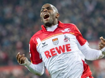 Kölns Top-Torjäger Anthony Modeste. Foto: Marius Becker Kölns Top-Torjäger Anthony Modeste. Foto: Marius Becker