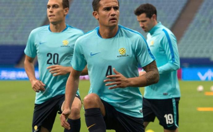 Australien setzt vor allem auf Tim Cahill als Joker. Foto: Artur Lebevev