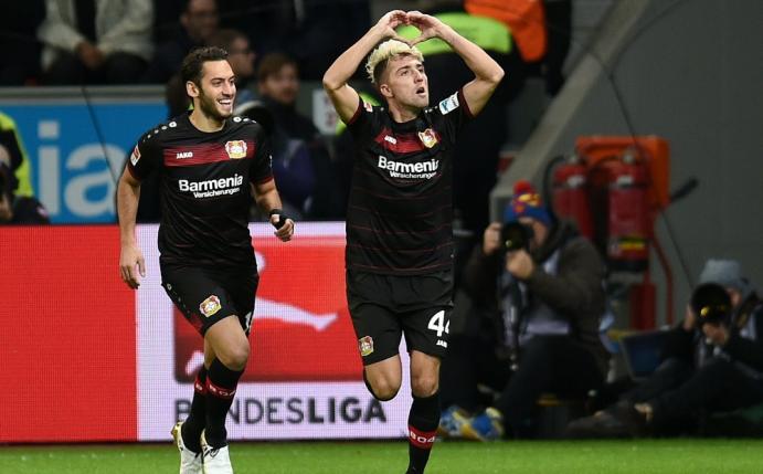 Kampl trägt seit 2015 das Leverkusen-Trikot