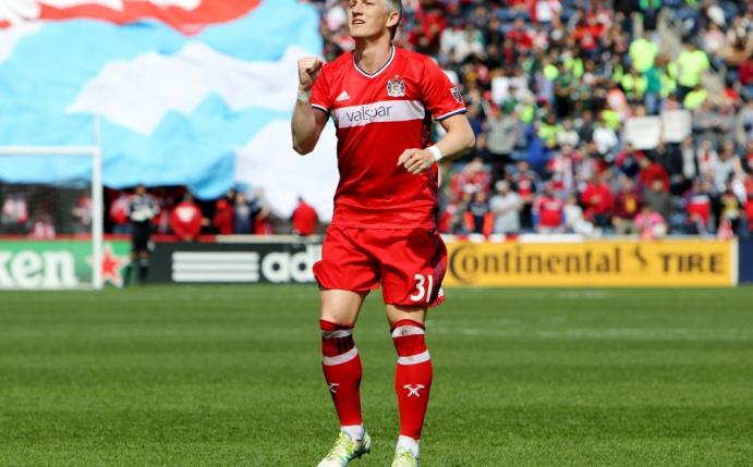 Bastian Schweinsteiger war an zwei Toren beteiligt 