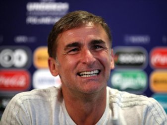 U21-Trainer Stefan Kuntz will ins EM-Finale. Foto: Nick Potts U21-Trainer Stefan Kuntz will ins EM-Finale. Foto: Nick Potts