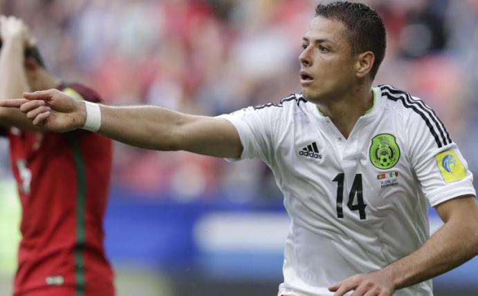 Javier «Chicharito» Hernandez ist Mexikos Stürmerstar. Foto: Thanassis Stavrakis