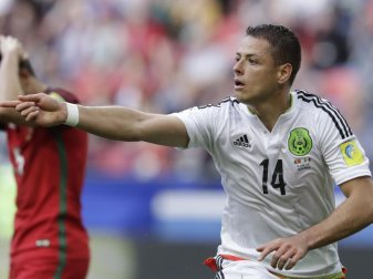 Javier «Chicharito» Hernandez ist Mexikos Stürmerstar. Foto: Thanassis Stavrakis Javier «Chicharito» Hernandez ist Mexikos Stürmerstar. Foto: Thanassis Stavrakis
