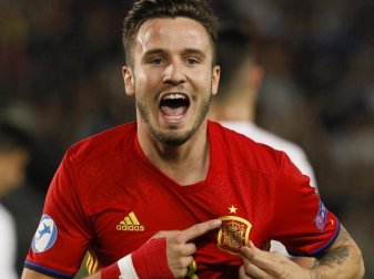Saúl Niguez hat mit seinen drei Treffern Spanien 3:1-Sieg gegen Italien und den Einzug ins Finale gesichert. Foto: Czarek Sokolowski Saúl Niguez hat mit seinen drei Treffern Spanien 3:1-Sieg gegen Italien und den Einzug ins Finale gesichert. Foto: Czarek Sokolowski