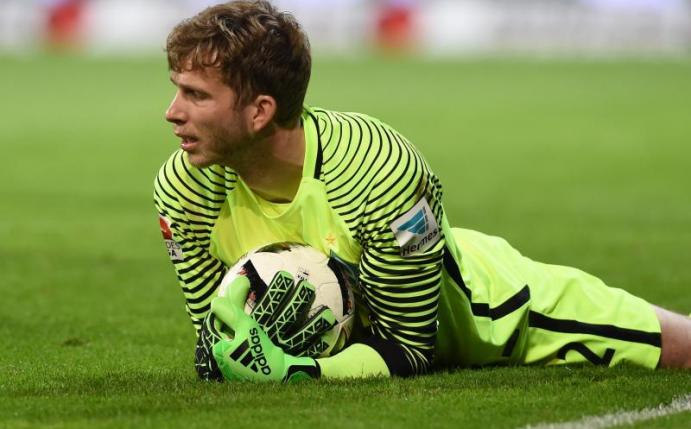 Felix Wiedwald steht bei Werder vor dem Absprung. Foto: Carmen Jaspersen