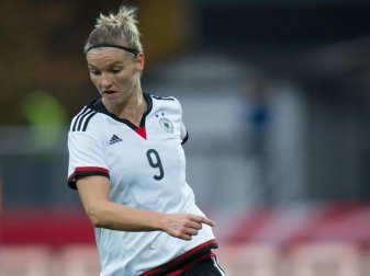 Alexandra Popp droht, bei der EM in den Niederlanden auszufallen. Foto: Deniz Calagan