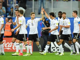 Deutschland setzt sich im Finale gegen Chile mit 1:0 durch. Foto: Marius Becker Deutschland setzt sich im Finale gegen Chile mit 1:0 durch. Foto: Marius Becker