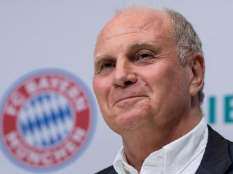 Uli Hoeneß sagt dem deutschen Fußball einen blendende Zukunft voraus. Foto: Sven Hoppe Uli Hoeneß sagt dem deutschen Fußball einen blendende Zukunft voraus. Foto: Sven Hoppe