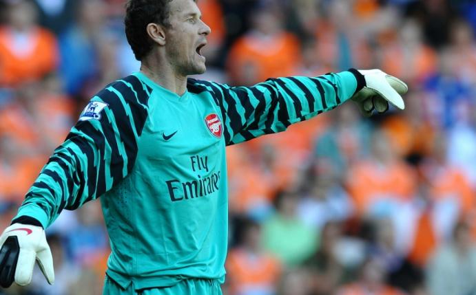 Lehmann wurde 2004 mit dem FC Arsenal englischer Meister