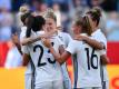 Die deutschen Fußballerinnen sind die Favoriten bei der EM. Foto: Uwe Anspach
