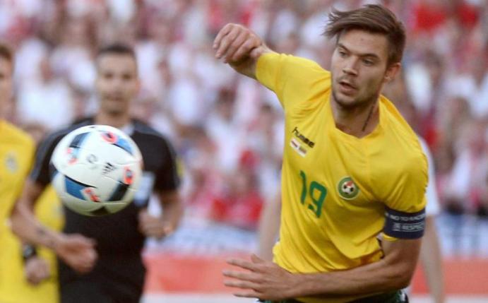 Der Litauer Lukas Spalvis hat beim 1. FC Kaiserslautern unterschrieben. Foto: Bartlomiej Zborowski