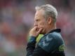 Freiburgs Trainer Christian Streich kritisiert die zunehmende Kommerzialisierung des Fußballs. Foto: Patrick Seeger