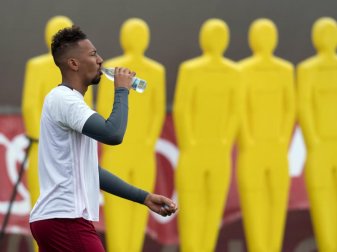 Jérôme Boateng ist wieder im Training des FC Bayern München. Foto: Sven Hoppe Jérôme Boateng ist wieder im Training des FC Bayern München. Foto: Sven Hoppe