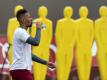 Jérôme Boateng ist wieder im Training des FC Bayern München. Foto: Sven Hoppe