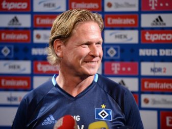 Trainer Markus Gisdol plant weiter mit Topscorer Nicolai Müller. Foto: Daniel Reinhardt Trainer Markus Gisdol plant weiter mit Topscorer Nicolai Müller. Foto: Daniel Reinhardt