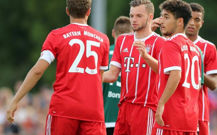 Bayern München konnte den ersten Testspielsieg verbuchen