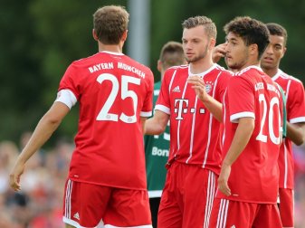 Bayern München konnte den ersten Testspielsieg verbuchen Bayern München konnte den ersten Testspielsieg verbuchen