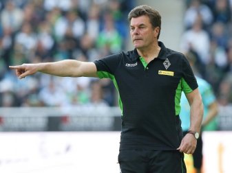 Hecking beobachtet mühevollen Sieg seiner Borussia Hecking beobachtet mühevollen Sieg seiner Borussia