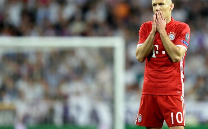 Arjen Robben zog sich beim Tennis eine Verletzung zu