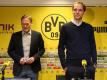 Watzke (l.) äußert erneut Kritik am Stil von Tuchel