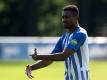 Hertha-Stürmer Salomon Kalou will wieder für die Elfenbeinküste spielen. Foto: Soeren Stache