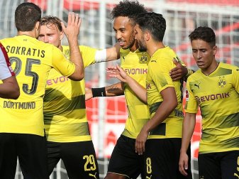 BVB gewinnt Testspiel - Aubameyang trifft doppelt BVB gewinnt Testspiel - Aubameyang trifft doppelt