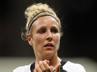 Svenja Huth hat sich einen leichten Muskelfaserriss zugezogen und muss pausieren. Foto: Cristiane Mattos Svenja Huth hat sich einen leichten Muskelfaserriss zugezogen und muss pausieren. Foto: Cristiane Mattos