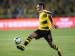 Von den Qualitäten des Dortmunder Torjägers Aubameyang ist auch der ehemalige BVB-Trainer Ottmar Hitzfeld überzeugt. Foto: Marcio Rodrigo Machado