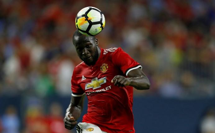 United-Neuzugang Romelu Lukaku traf im Derby gegen City