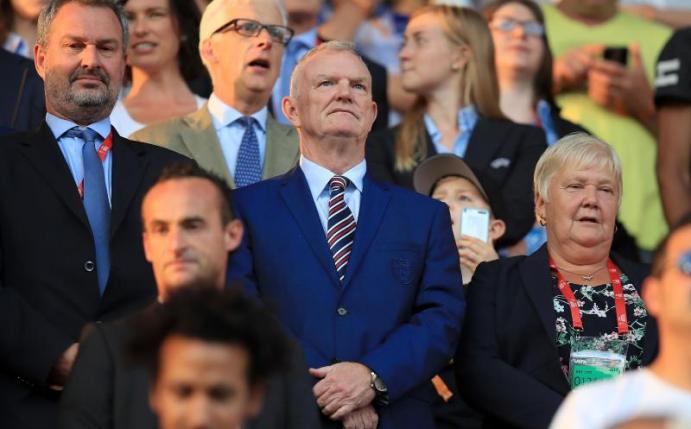 Greg Clarke ist Präsident des englischen Verbandes FA. Foto: Mike Egerton