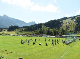 RB Leipzig bereitet sich im österreichischen Seefeld auf die Saison vor. Foto: Andreas Gebert RB Leipzig bereitet sich im österreichischen Seefeld auf die Saison vor. Foto: Andreas Gebert